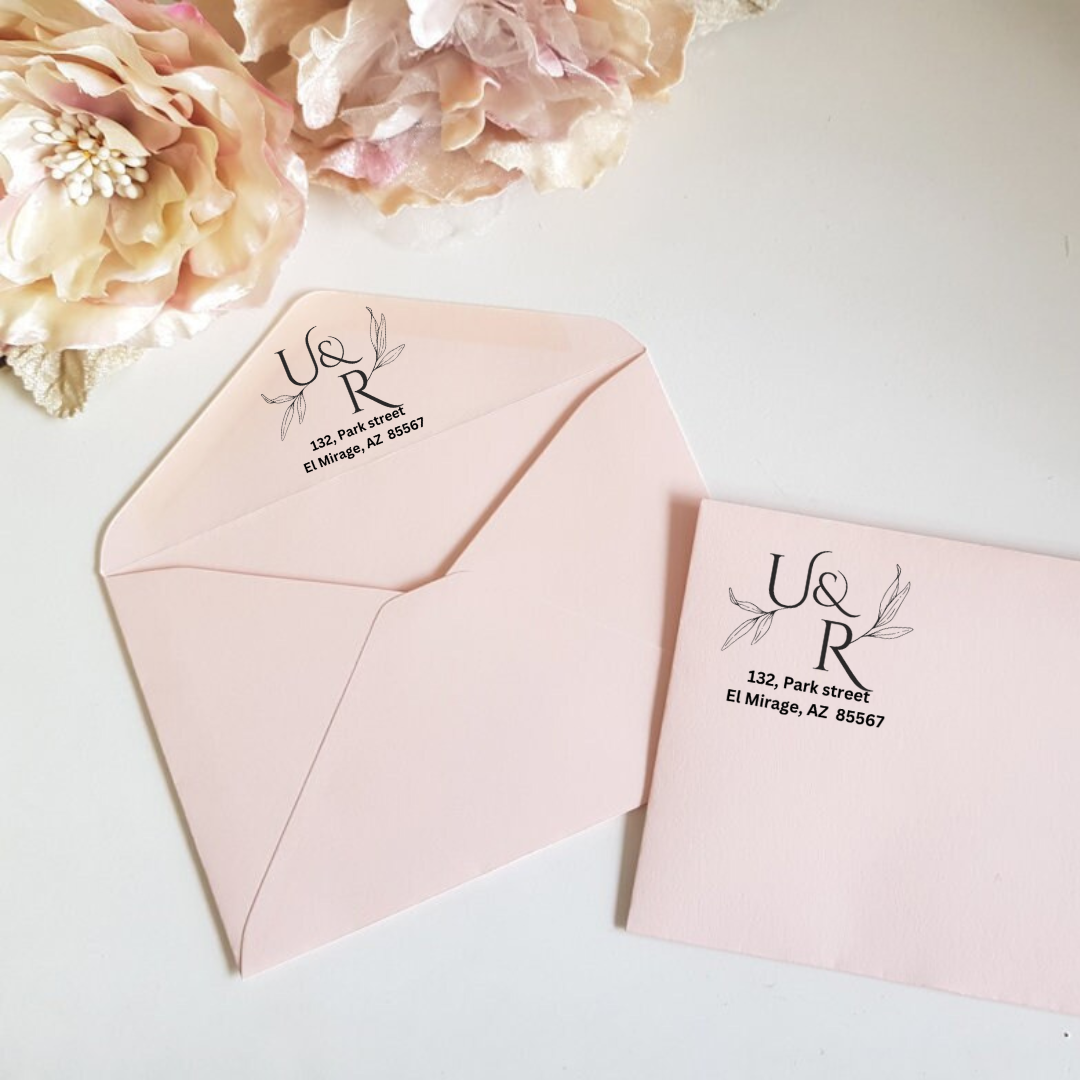 Wedding Address Stamp #4