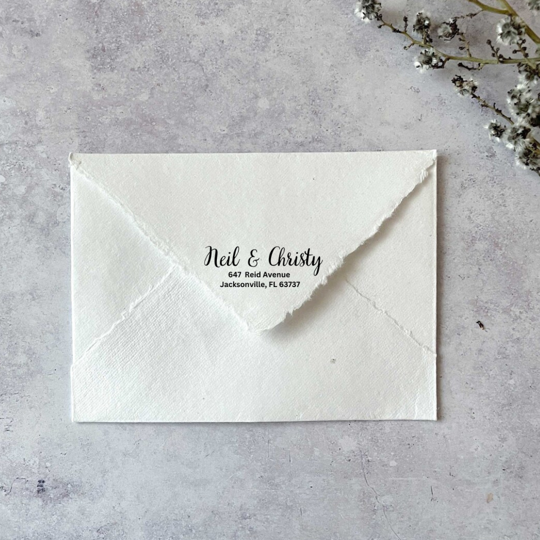 Wedding Address Stamp #7