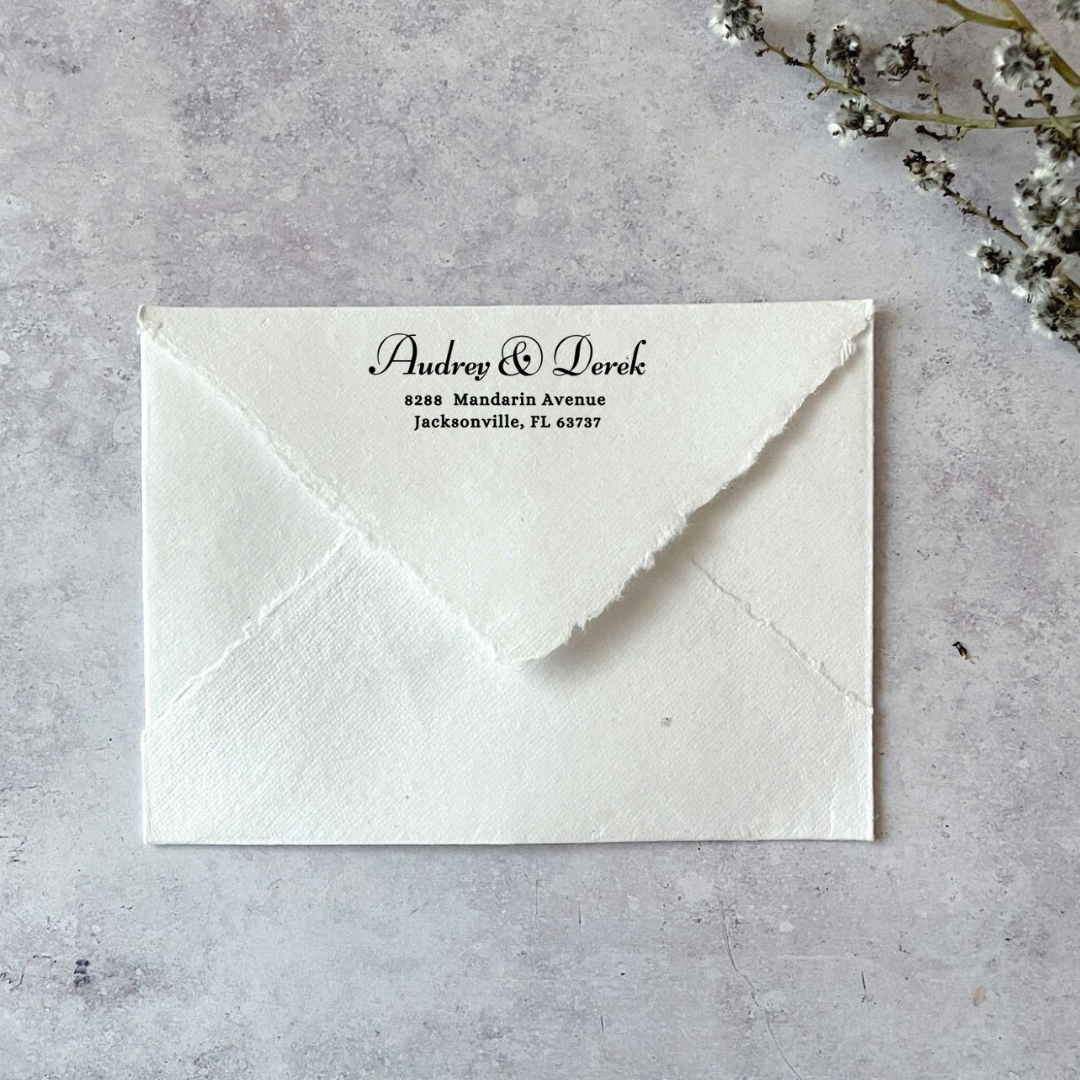 Wedding Address Stamp #8