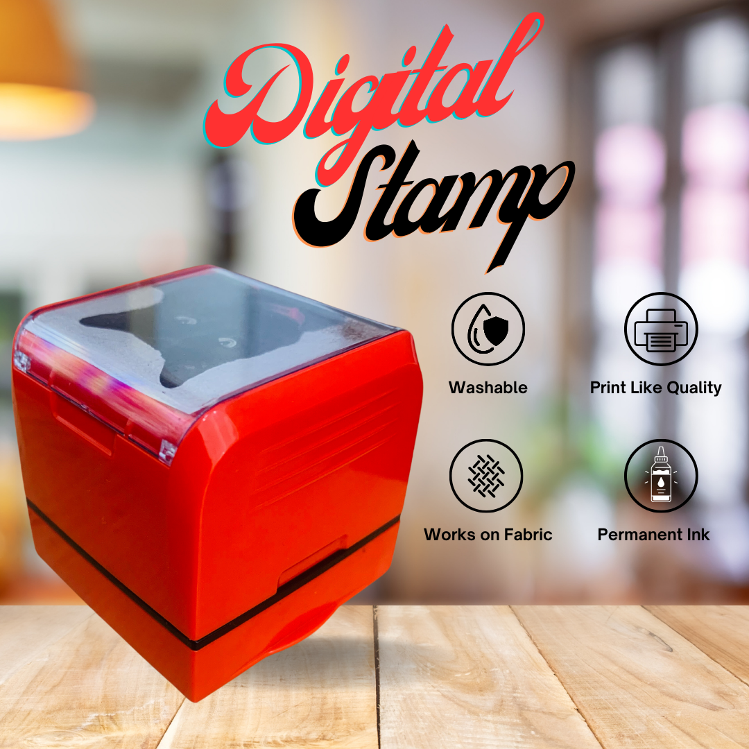 Copy of Digital Print Self-Inking Face/Logo Stamp By Stamplified®