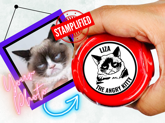 Trio of Personalized Stamps
