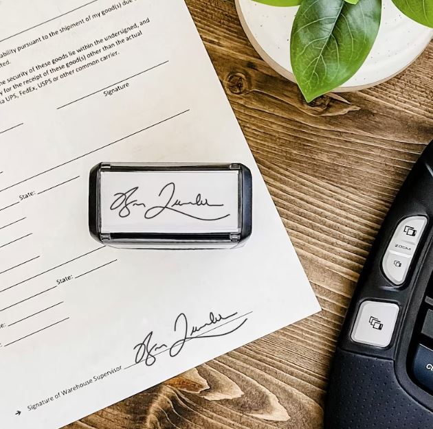 Signature Stamp