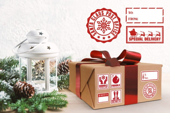 100 PCS Christmas Sticker Bundle