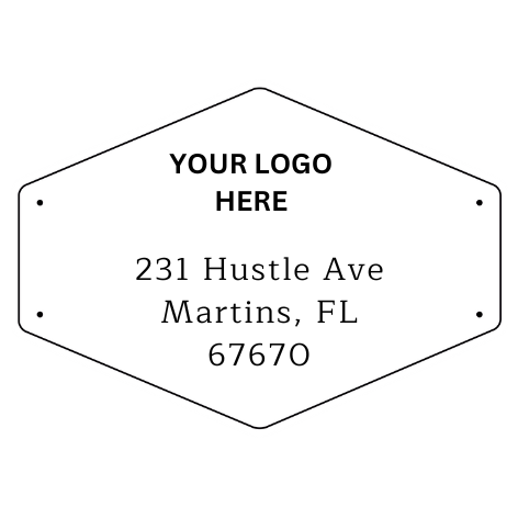 Logo Address Stamp #11