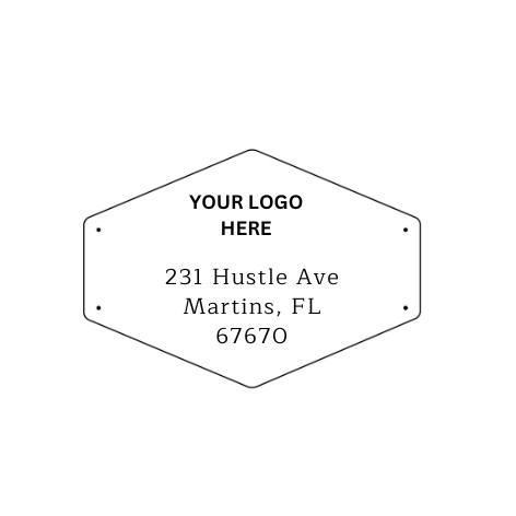 Logo Address Stamp #11