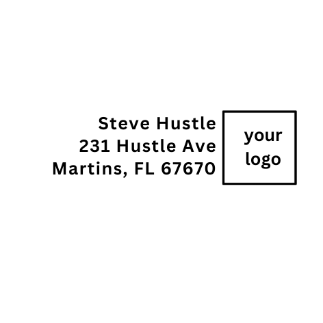 Logo Address Stamp #2