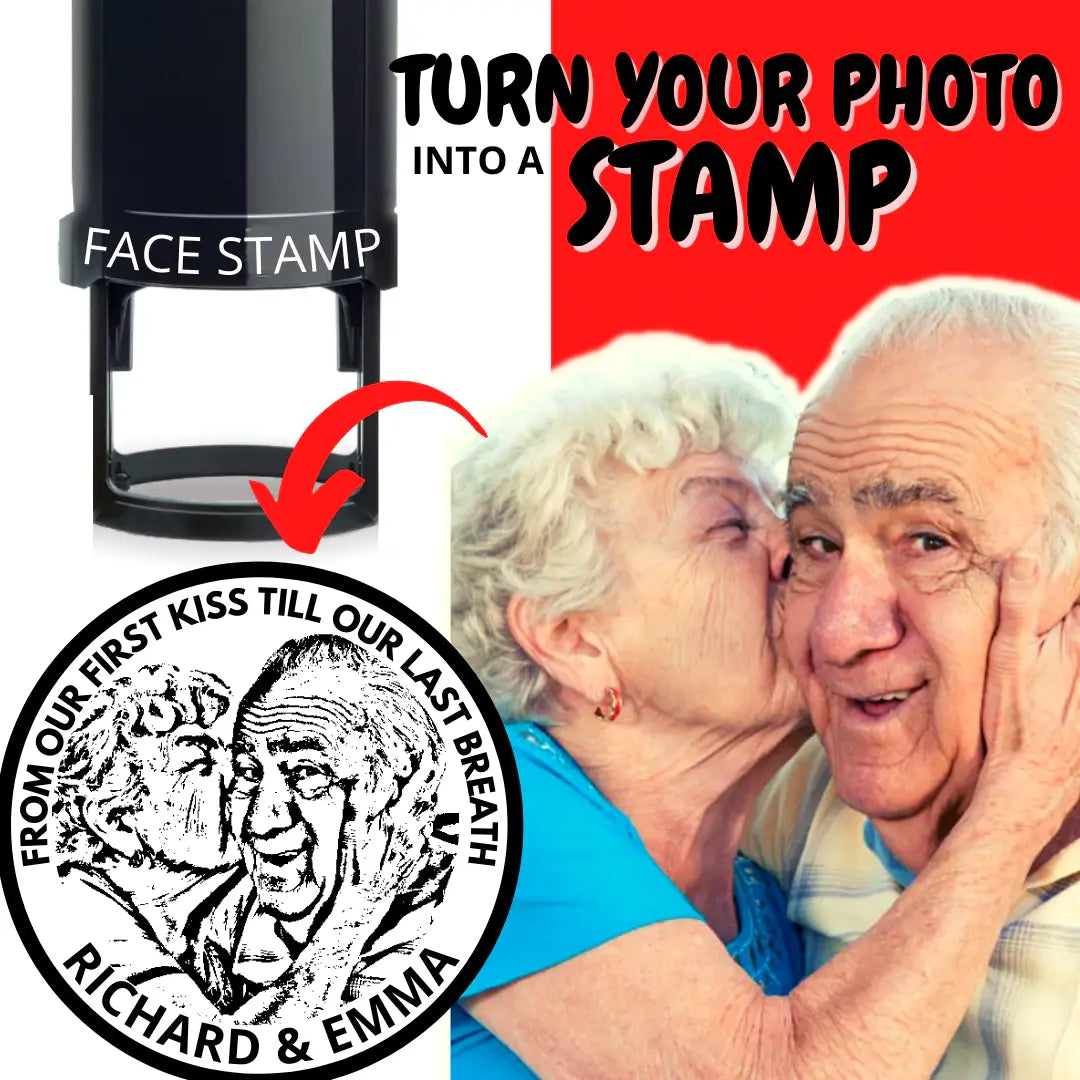 Self-Inking Face/Logo Stamp By Stamplified®