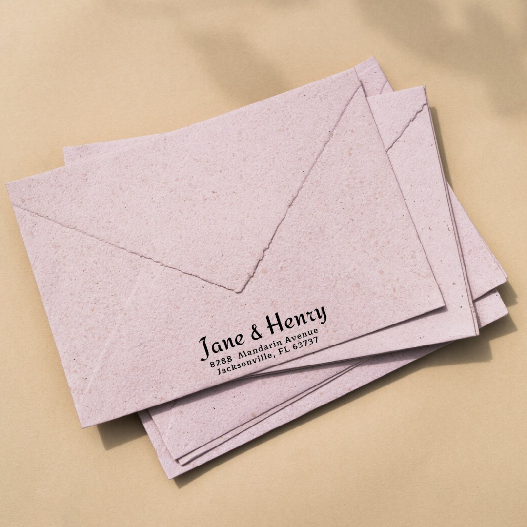 Wedding Address Stamp #12