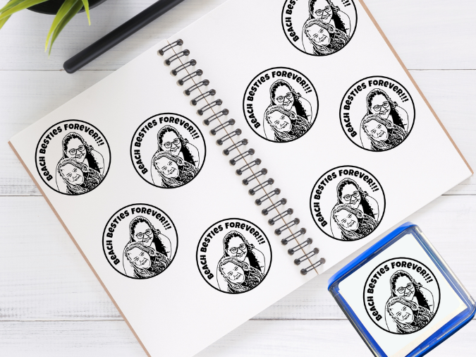 Self-Inking Face Stamp By Stamplified®
