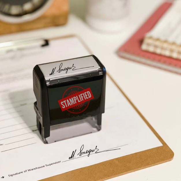 Return Address Stamp By Stamplified®