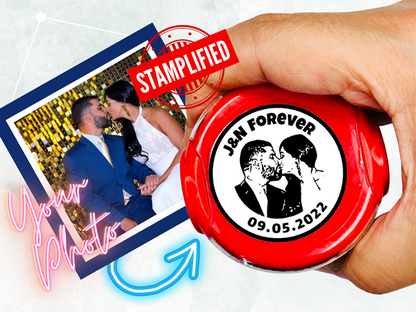 Self-Inking Face/Logo Stamp By Stamplified®
